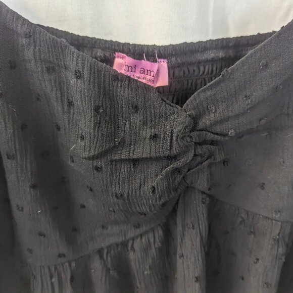 NWT Miami for Francesca's Black Off-Shoulder Crop Top in Medium - Picture 4 of 16